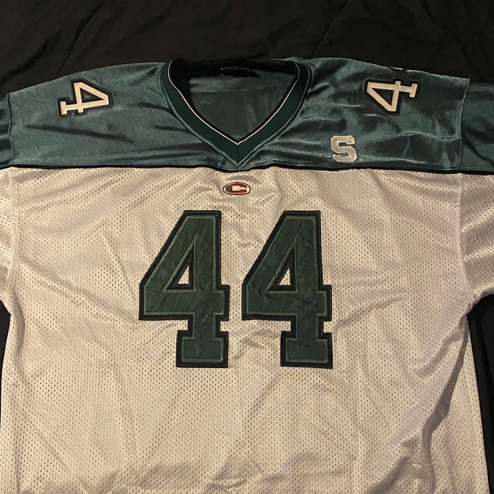 Colosseum White and Green Sports Jersey
